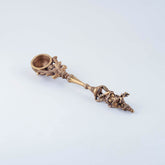 Handcrafted Brass Hawan Spoon - Krishna